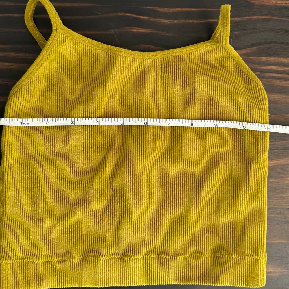 Zenana Ribbed High Neck Seamless Cropped Cami Tank Top - Picture 10 of 11
